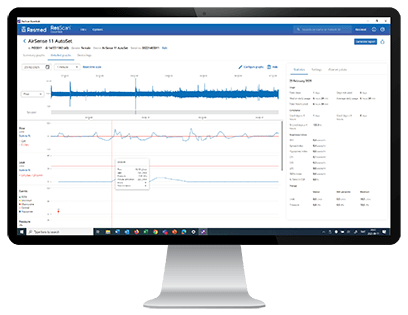 Rescan essentials Software desktop application view