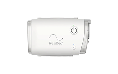 Et udklip af et AirMini bærbart CPAP-apparat